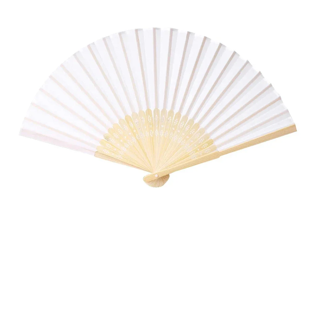 Éventail Personnalisable Coloré en Bambou - Image 17