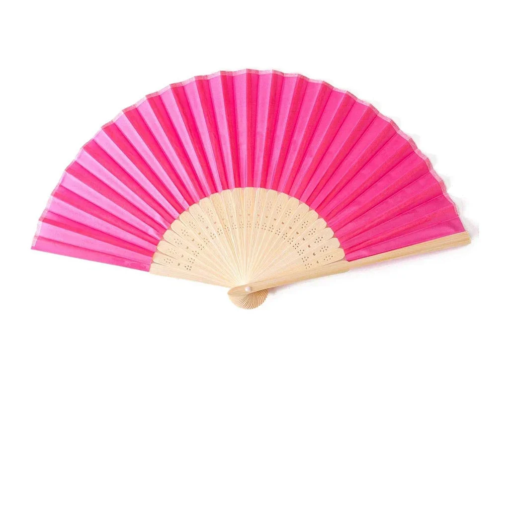 Éventail Personnalisable Coloré en Bambou - Image 6
