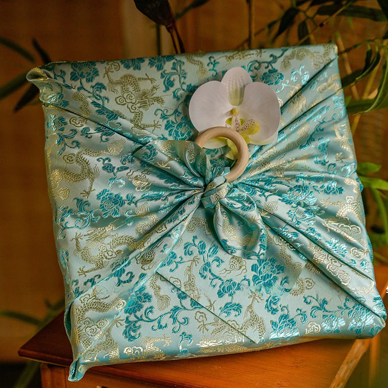 Furoshiki Bleu Élégant