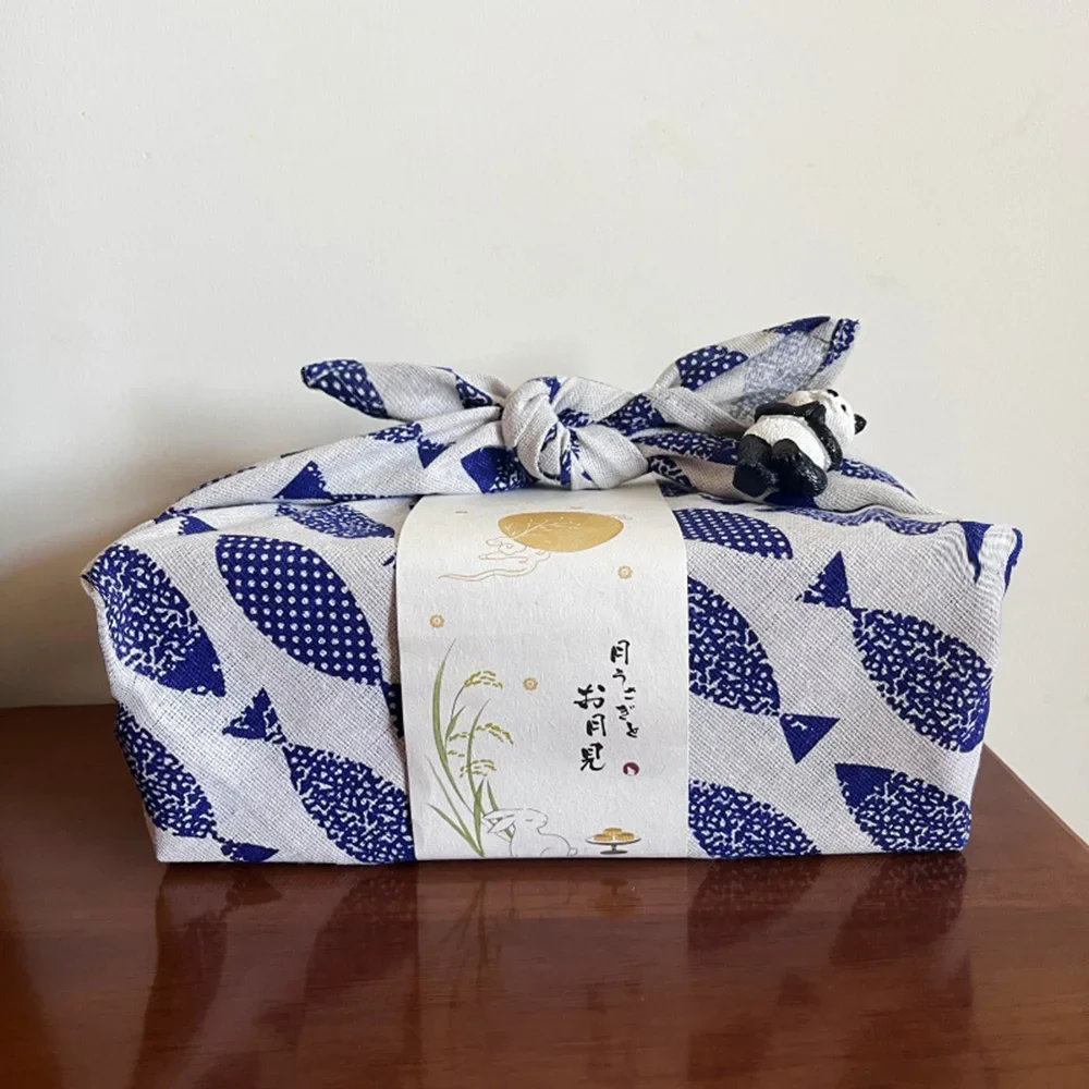 Furoshiki Japonais Poissons