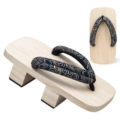 Geta Japonaise d’Eté Bleu Marine - Image 2