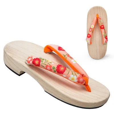 Geta Japonaise Plate Fleurie - Image 4