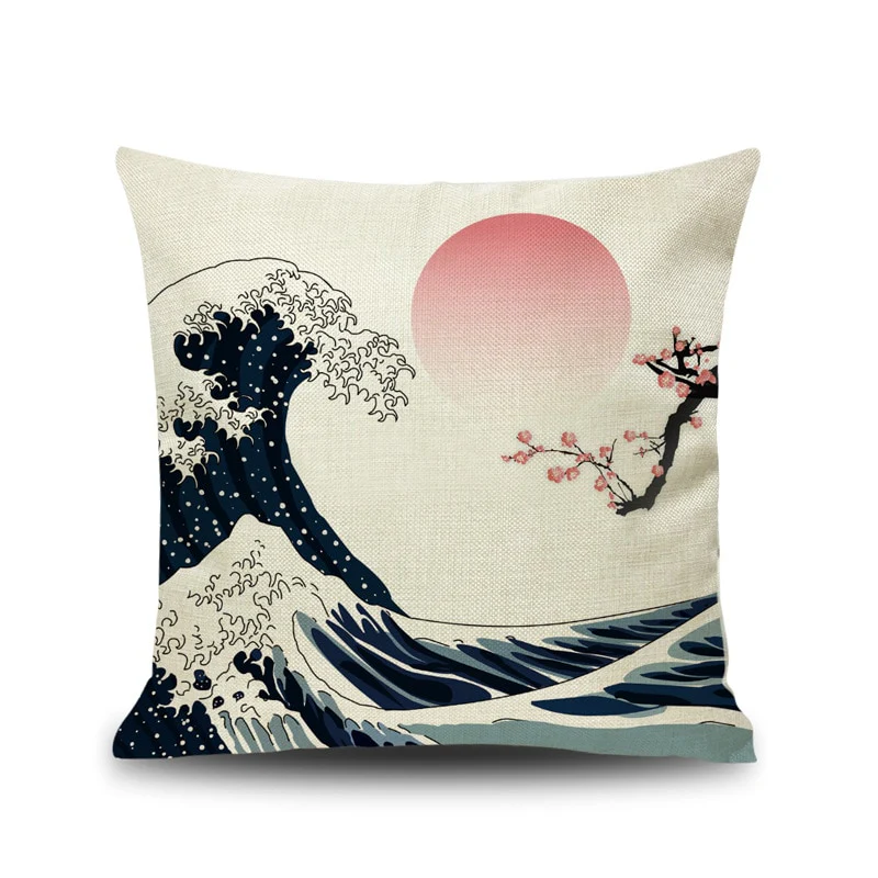 Housse Coussin Japonais