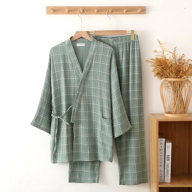 Jinbei Homme à Carreaux - Image 2