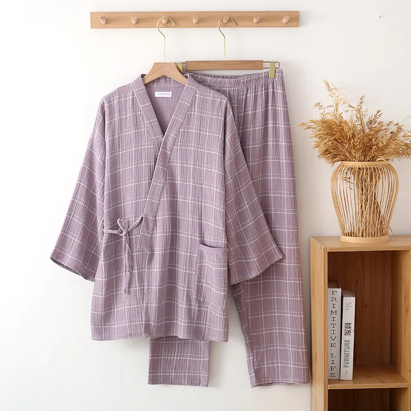 Jinbei Homme à Carreaux - Image 3