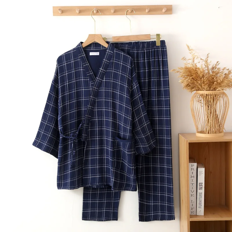 Jinbei Homme à Carreaux - Image 4