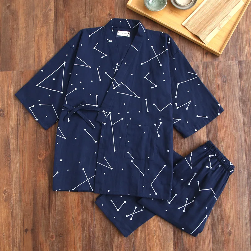 Jinbei Homme à Motifs Géométriques - Image 4