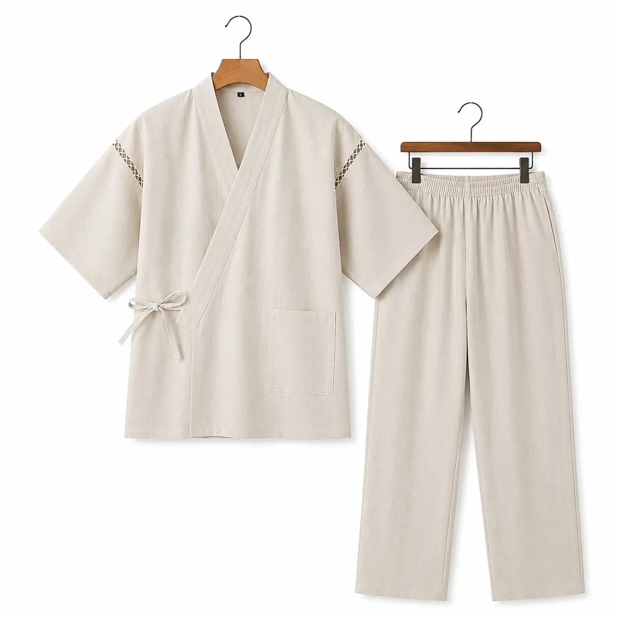 Jinbei Homme Beige - Image 2