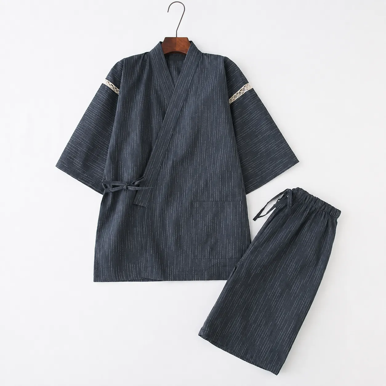 Jinbei Homme Court Minimaliste - Image 3