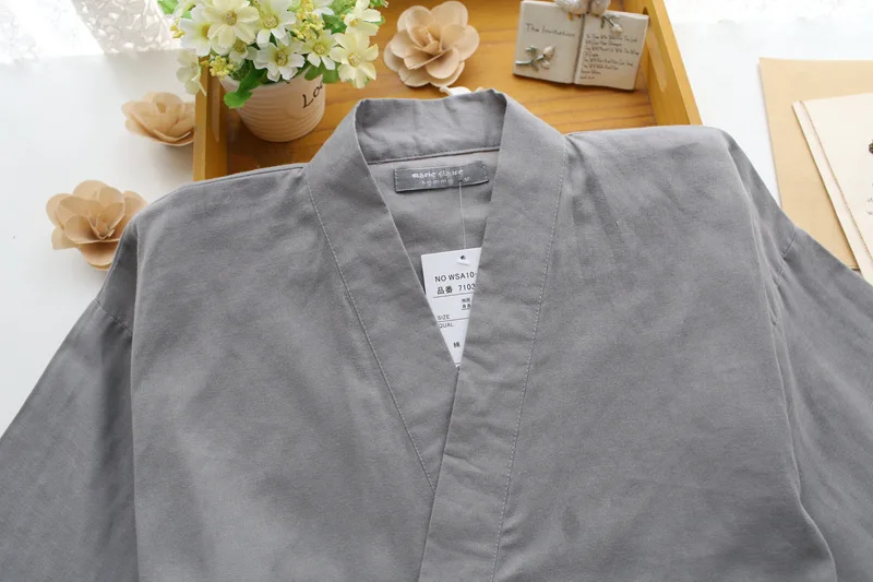 Jinbei Homme Uni en Coton - Image 3
