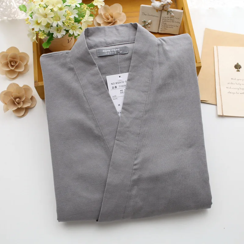 Jinbei Homme Uni en Coton - Image 4