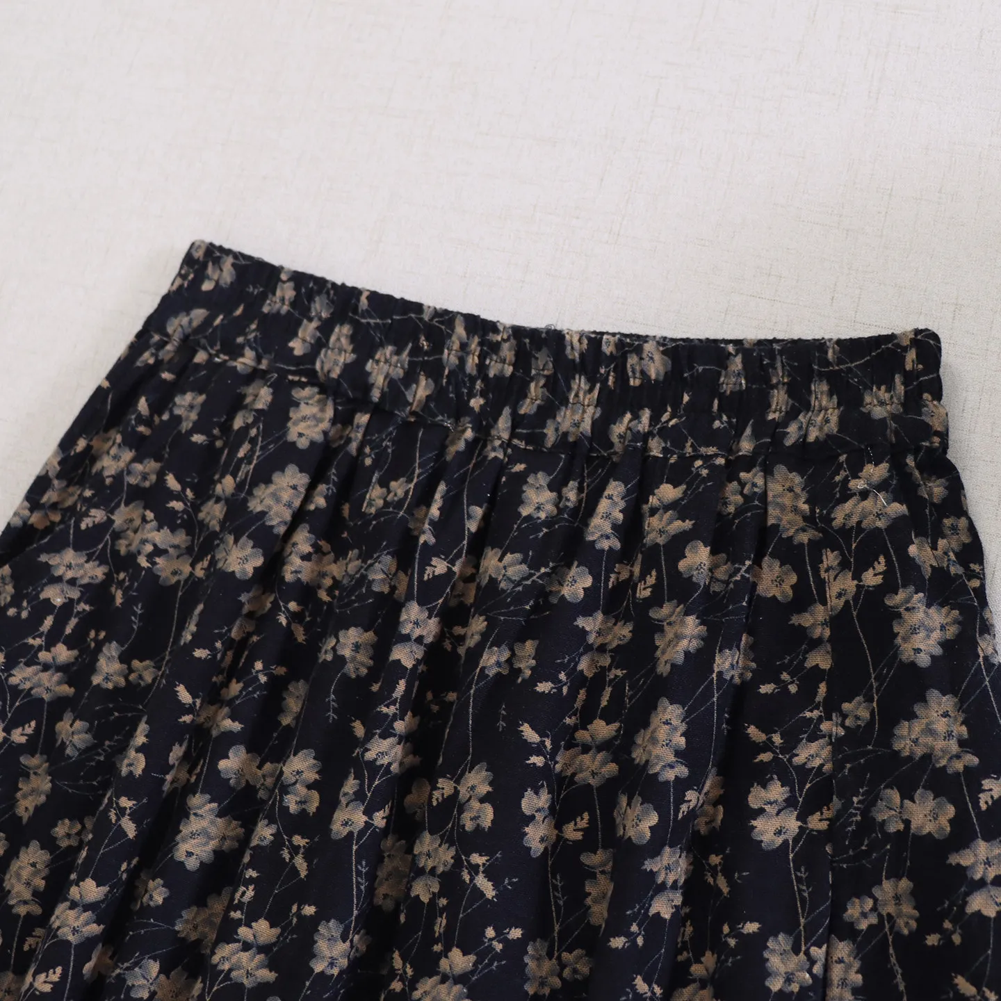 Jupe Japonaise Fleurie Rétro - Image 3