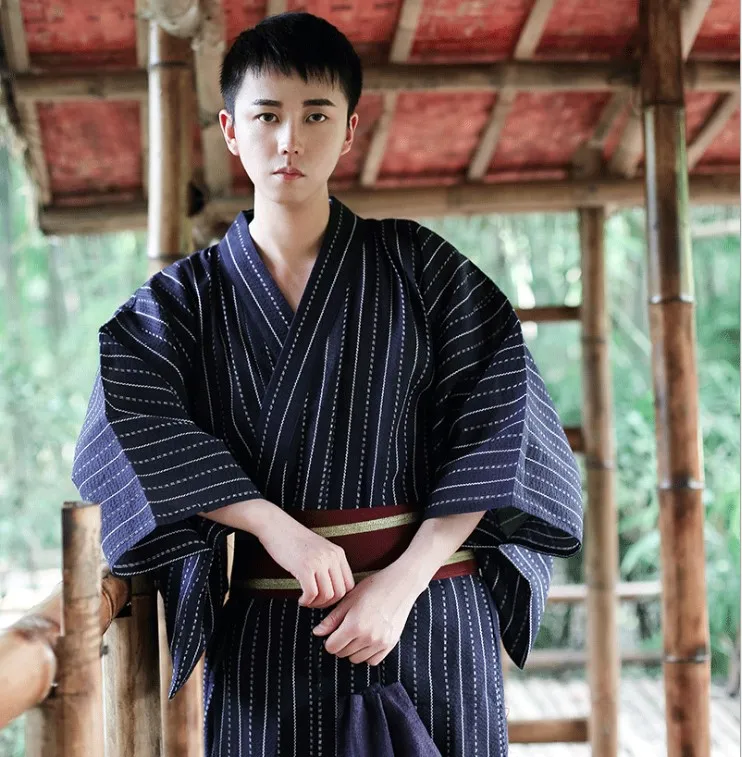 Kimono Ample Japonais Homme