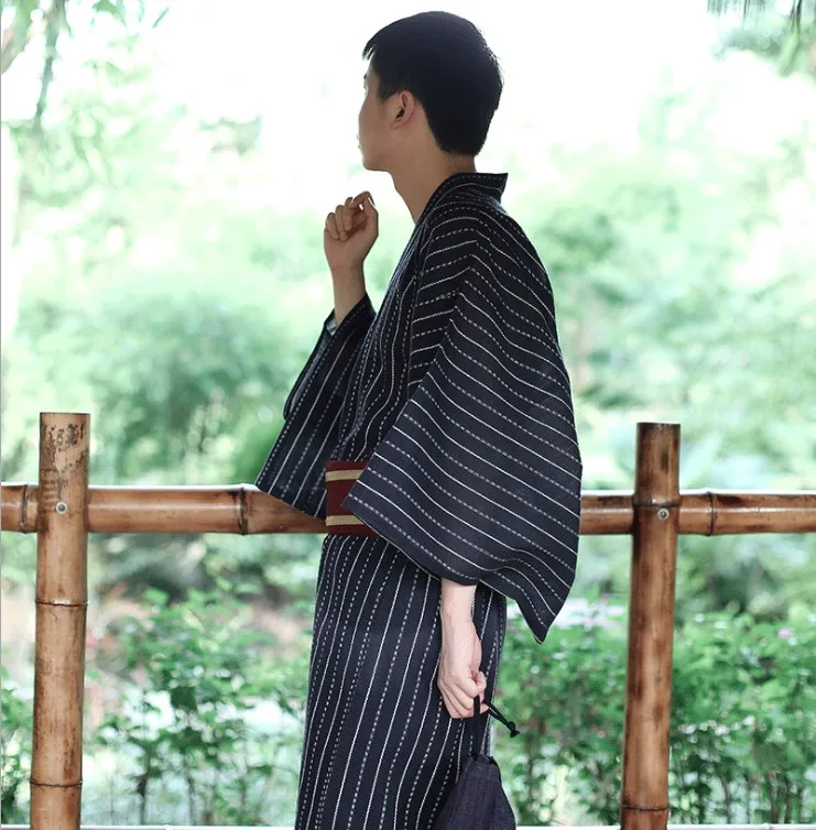 Kimono Ample Japonais Homme - Image 3
