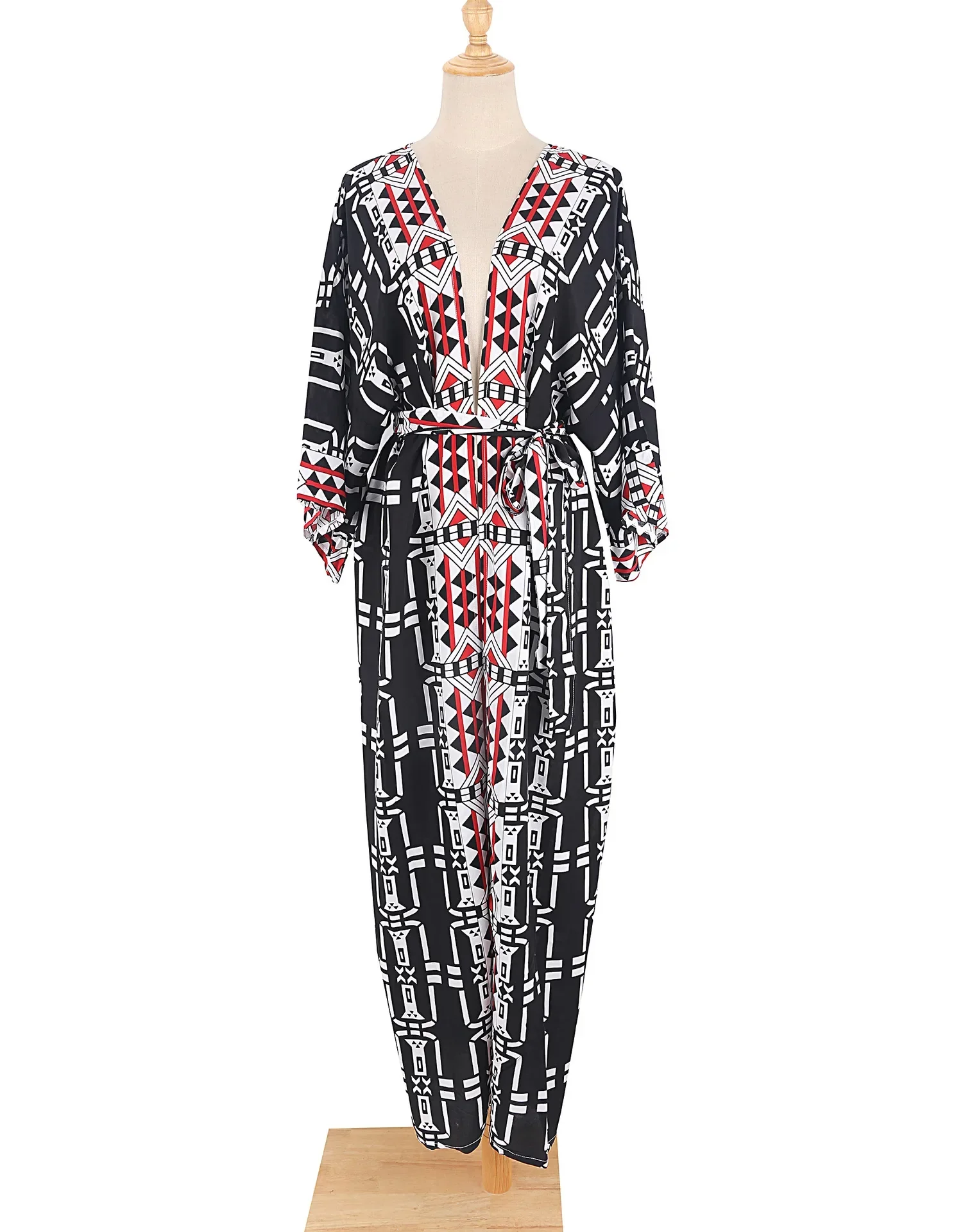 Kimono de Plage Boho Elégant - Image 5