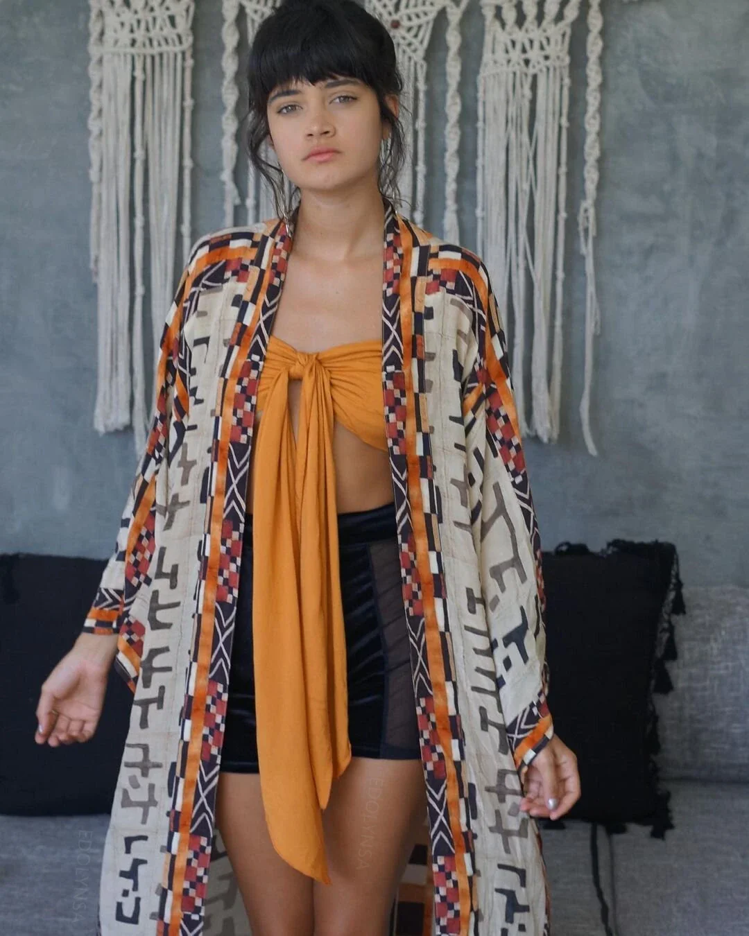 Kimono de Plage Boho Léger - Image 2