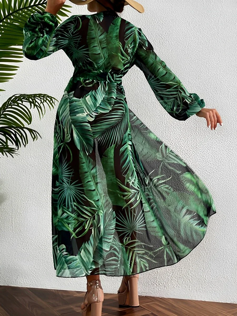 Kimono de Plage Tropical - Image 2