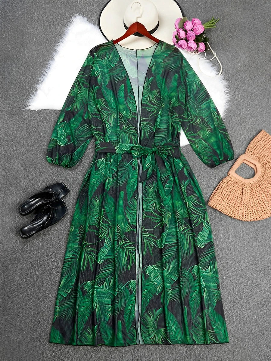Kimono de Plage Tropical - Image 3