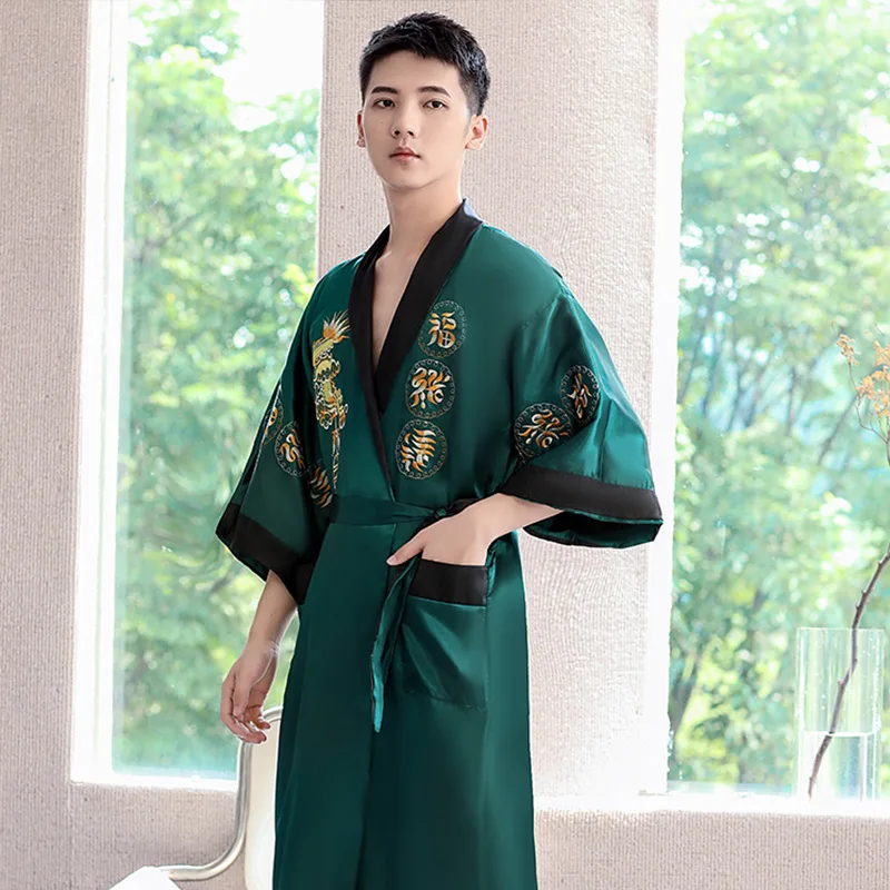 Kimono en Soie Homme - Image 5