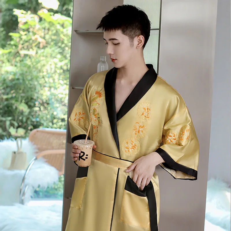 Kimono en Soie Homme - Image 8