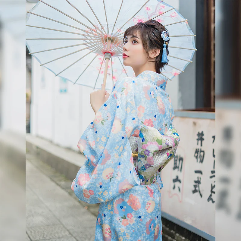 Kimono Femme Style Japonais - Image 4