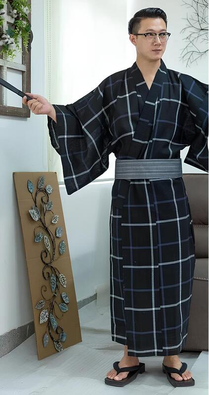 Kimono Homme à Carreaux - Image 5