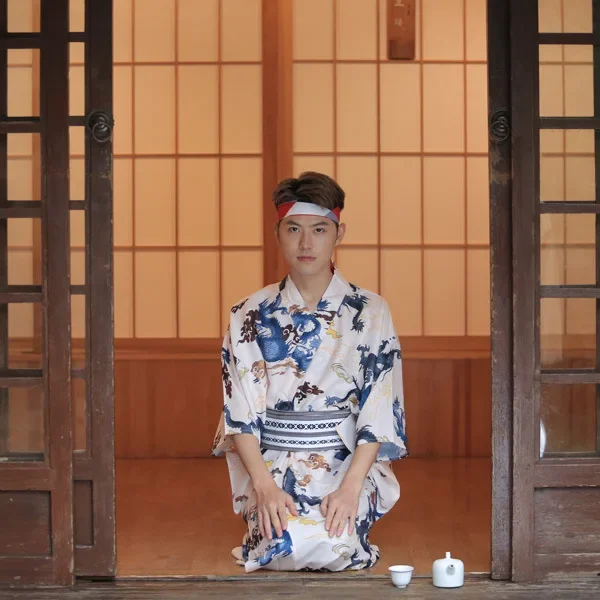 Kimono Homme Soyeux - Image 5