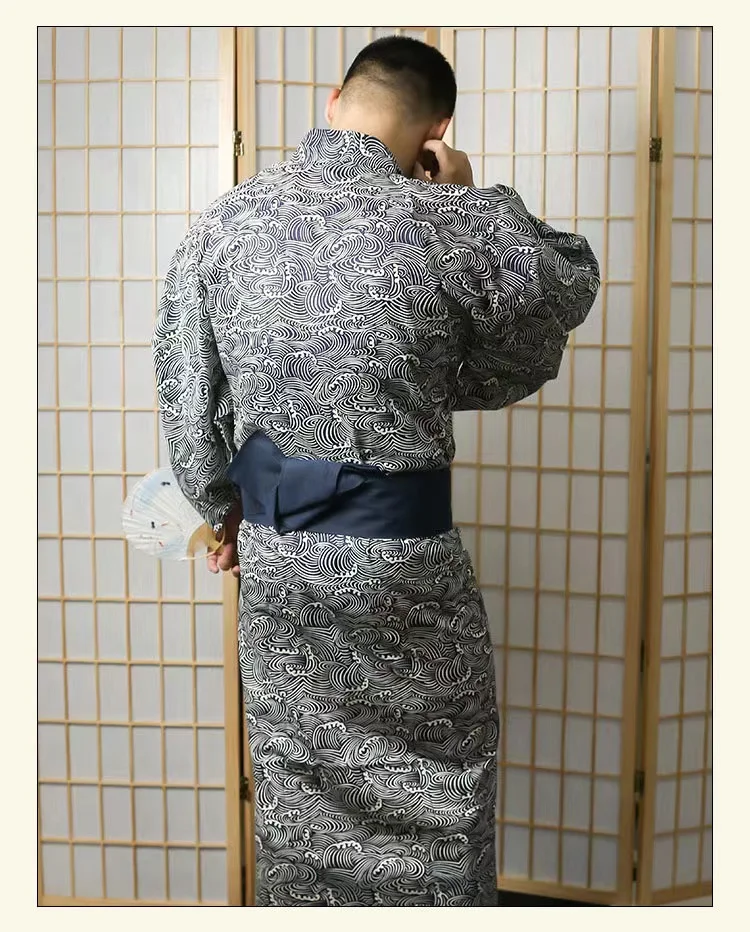 Kimono Homme Vagues - Image 4