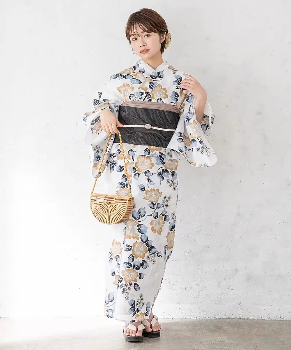 Kimono Japonais Femme Estival Léger - Image 3