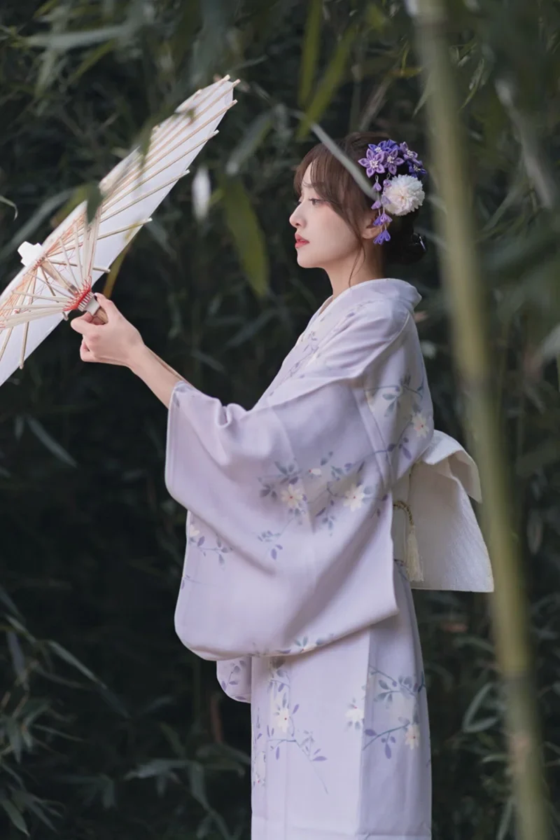 Kimono Japonais Raffiné Femme - Image 2