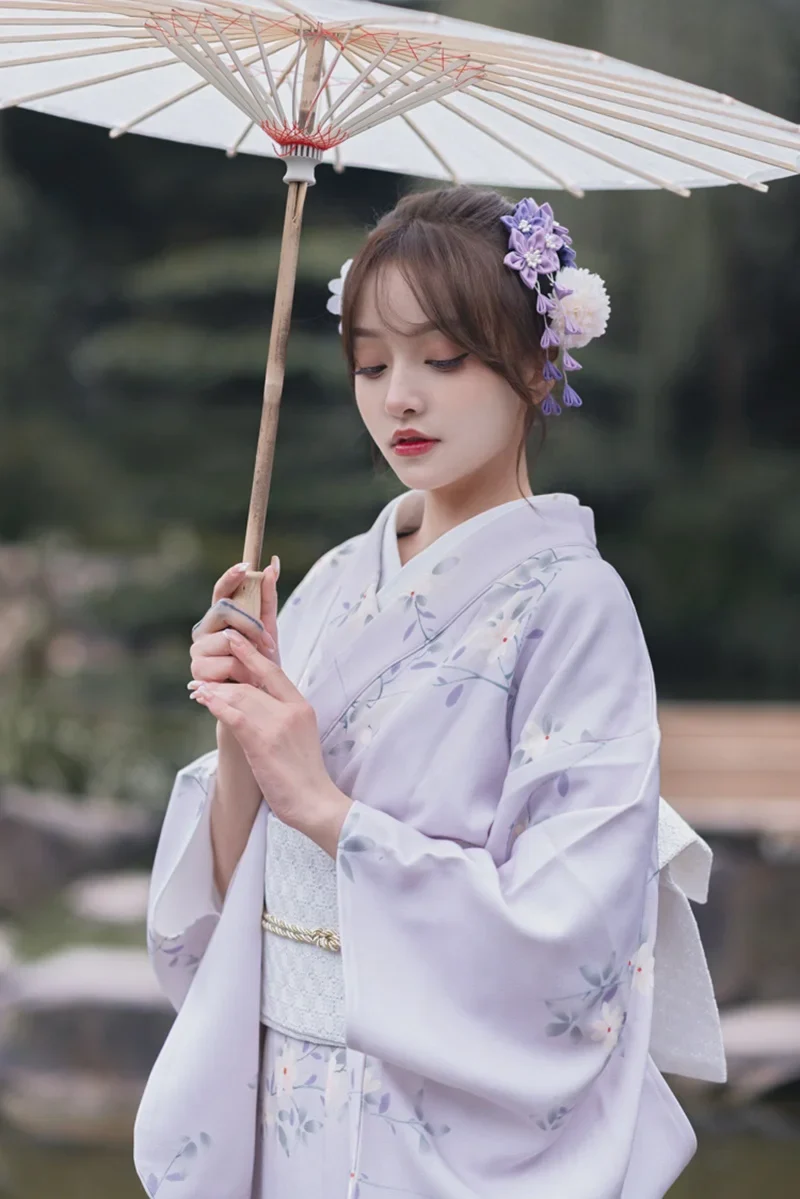 Kimono Japonais Raffiné Femme - Image 3