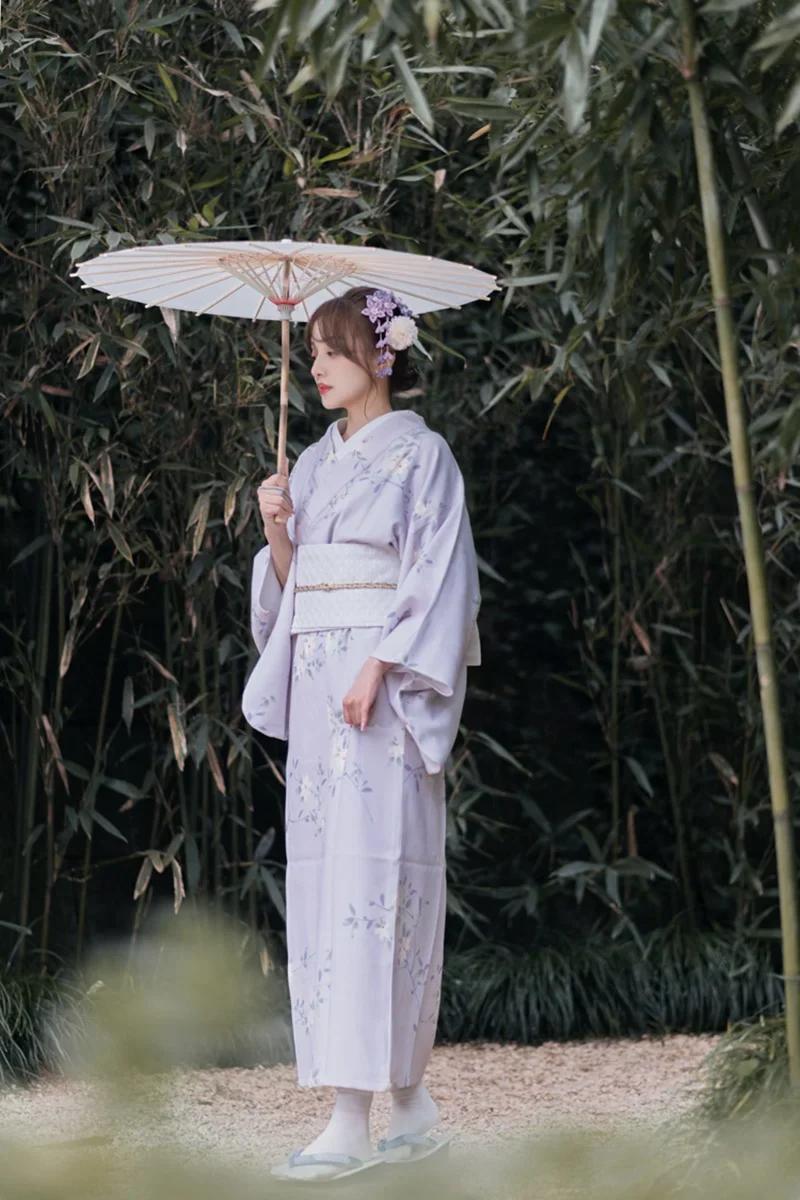 Kimono Japonais Raffiné Femme - Image 5