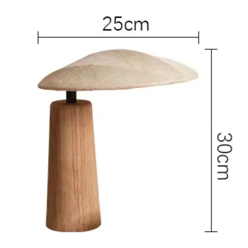 Lampe de Bureau en Bois Massif - Image 2