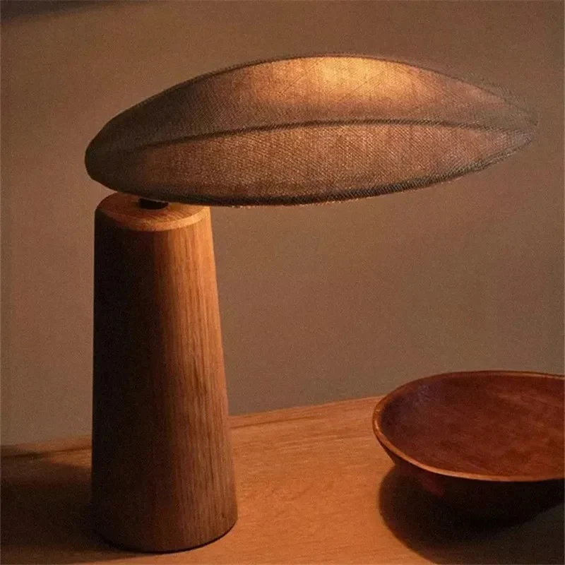 Lampe de Bureau en Bois Massif - Image 4