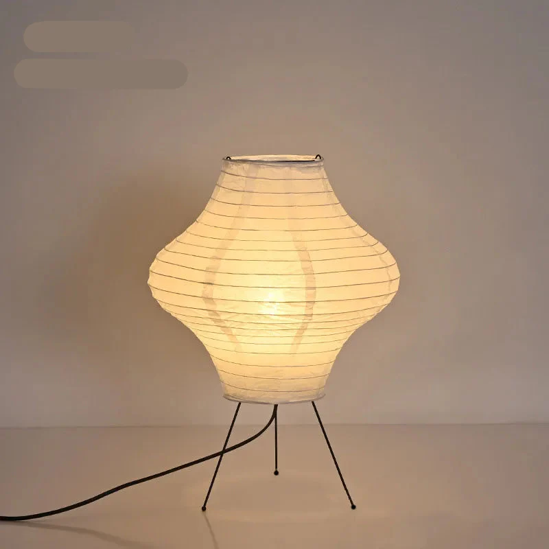 Lampe de Table en Papier de Riz Originale