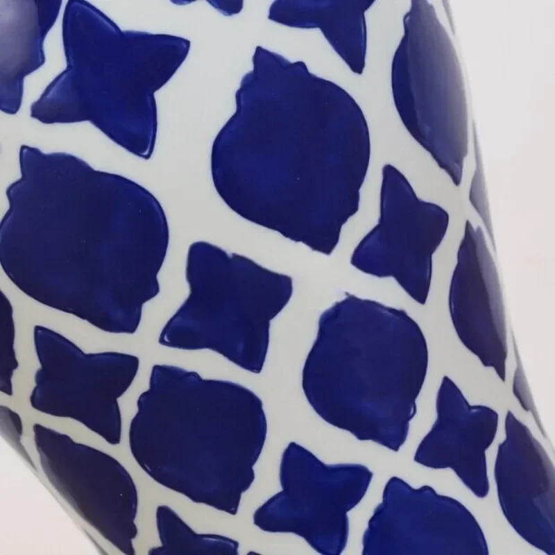 Lampe Japonaise Bleue Rétro - Image 4