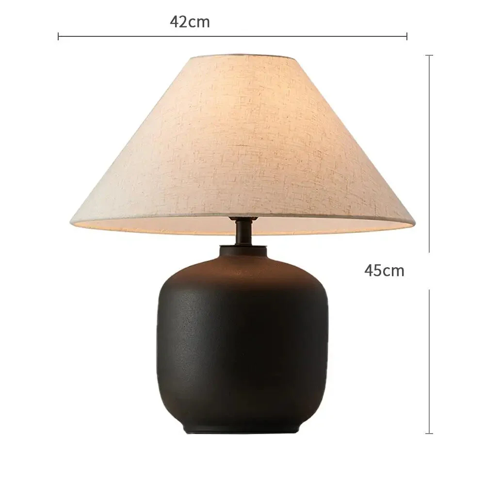 Lampe Japonaise en Céramique Epurée - Image 4