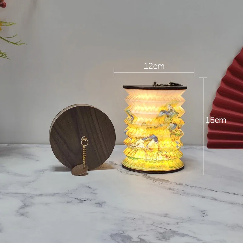 Lampe Lanterne Pliable Japonaise - Image 3