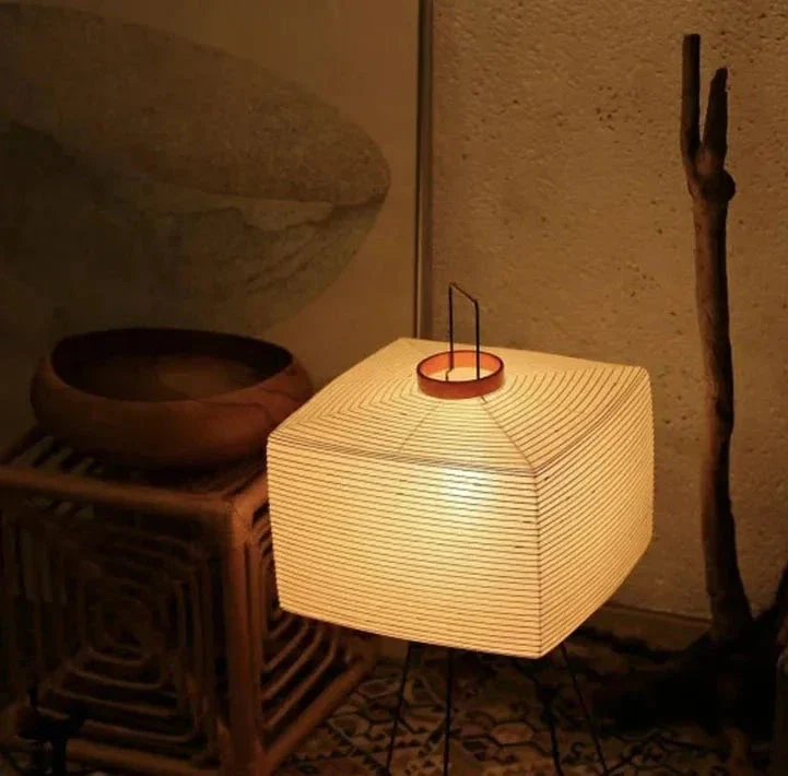 Lampe Japonaise Papier Design - Image 2