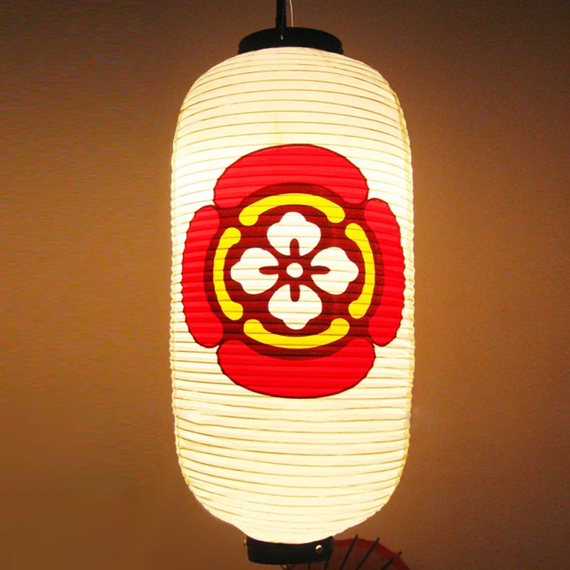 Lanterne Japonaise Fleurs de Prunier