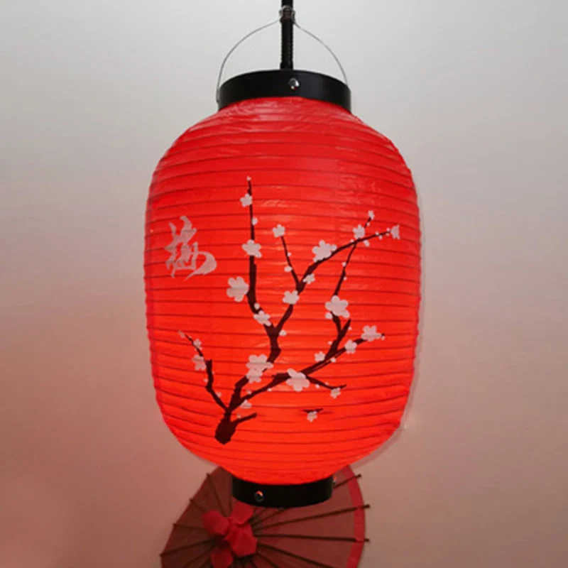 Lanterne Japonaise Rouge Sakura
