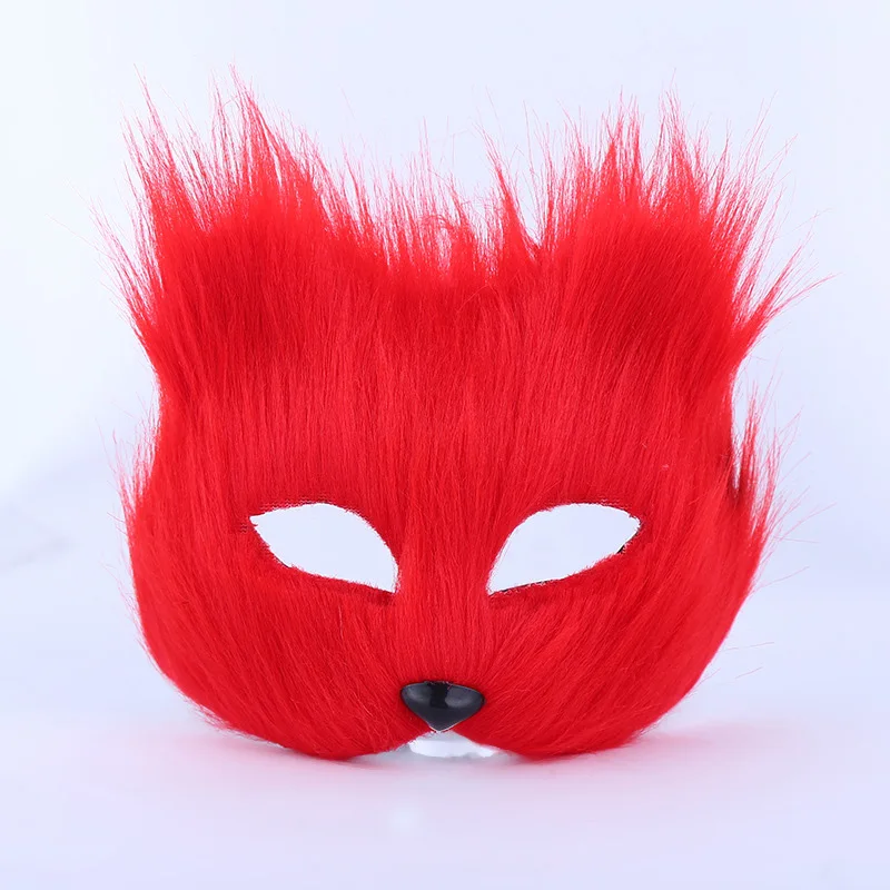 Masque Japonais Renard à Fourrure - Image 5