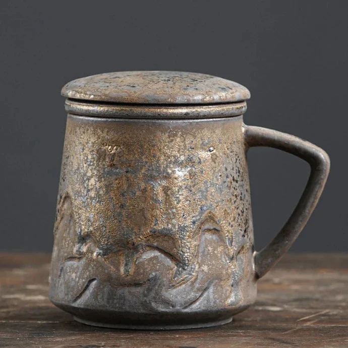 Mug en céramique rétro japonais - Image 3
