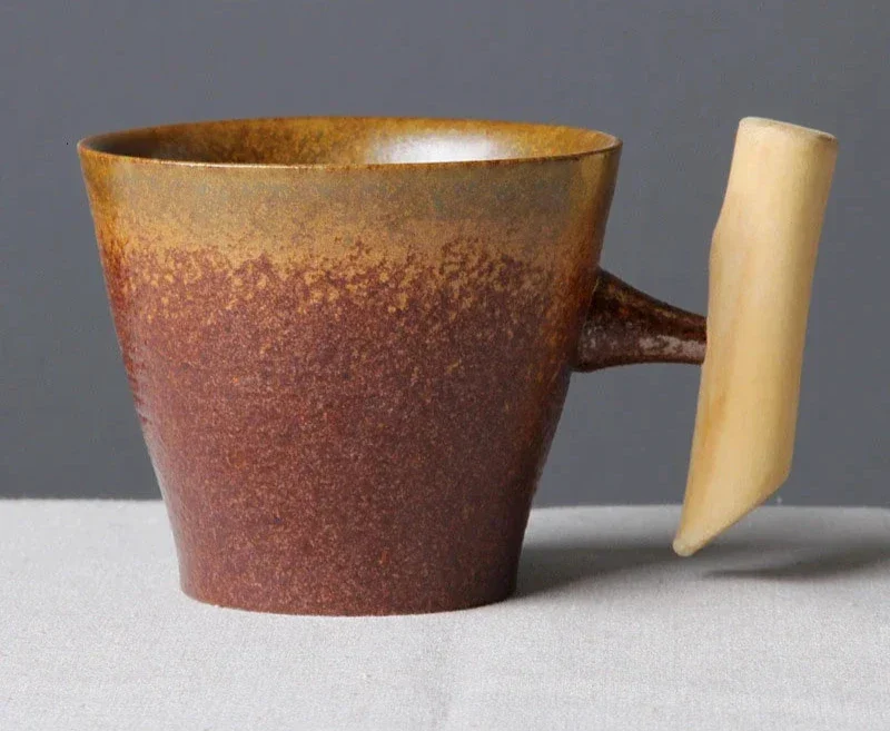 Mug japonais avec poignée en bois - Image 15