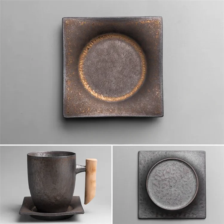 Mug japonais avec poignée en bois - Image 19