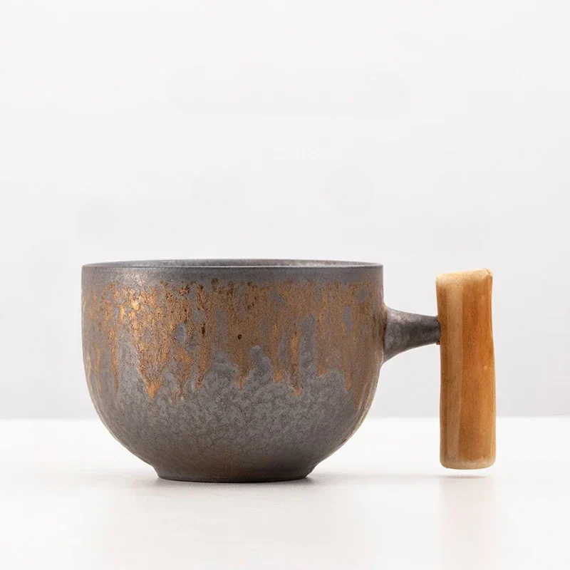 Mug japonais avec poignée en bois - Image 25