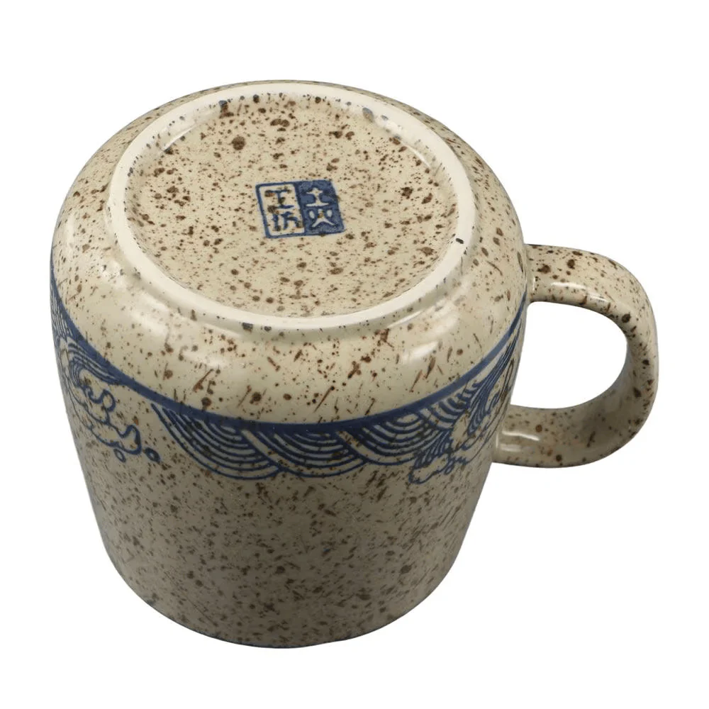 Mug Japonais Vagues Vintage - Image 4
