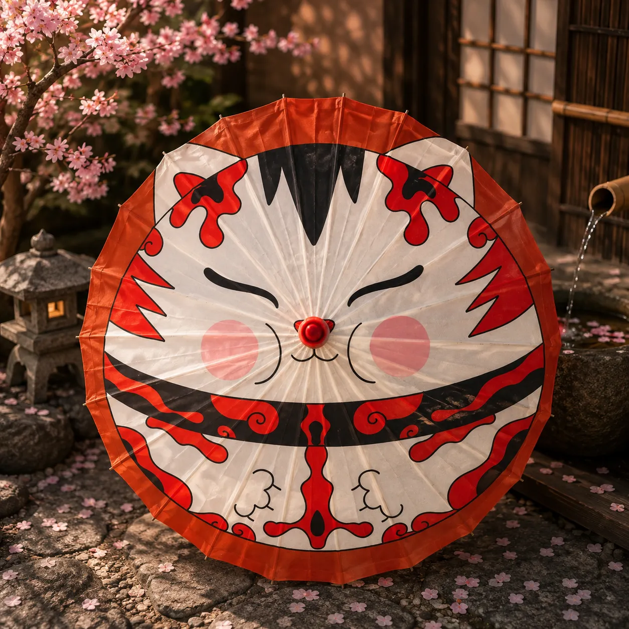 Ombrelle Chat Japonais - Image 2
