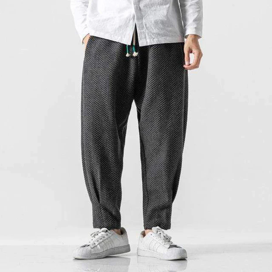Pantalon Confort Style Décontracté Japonais