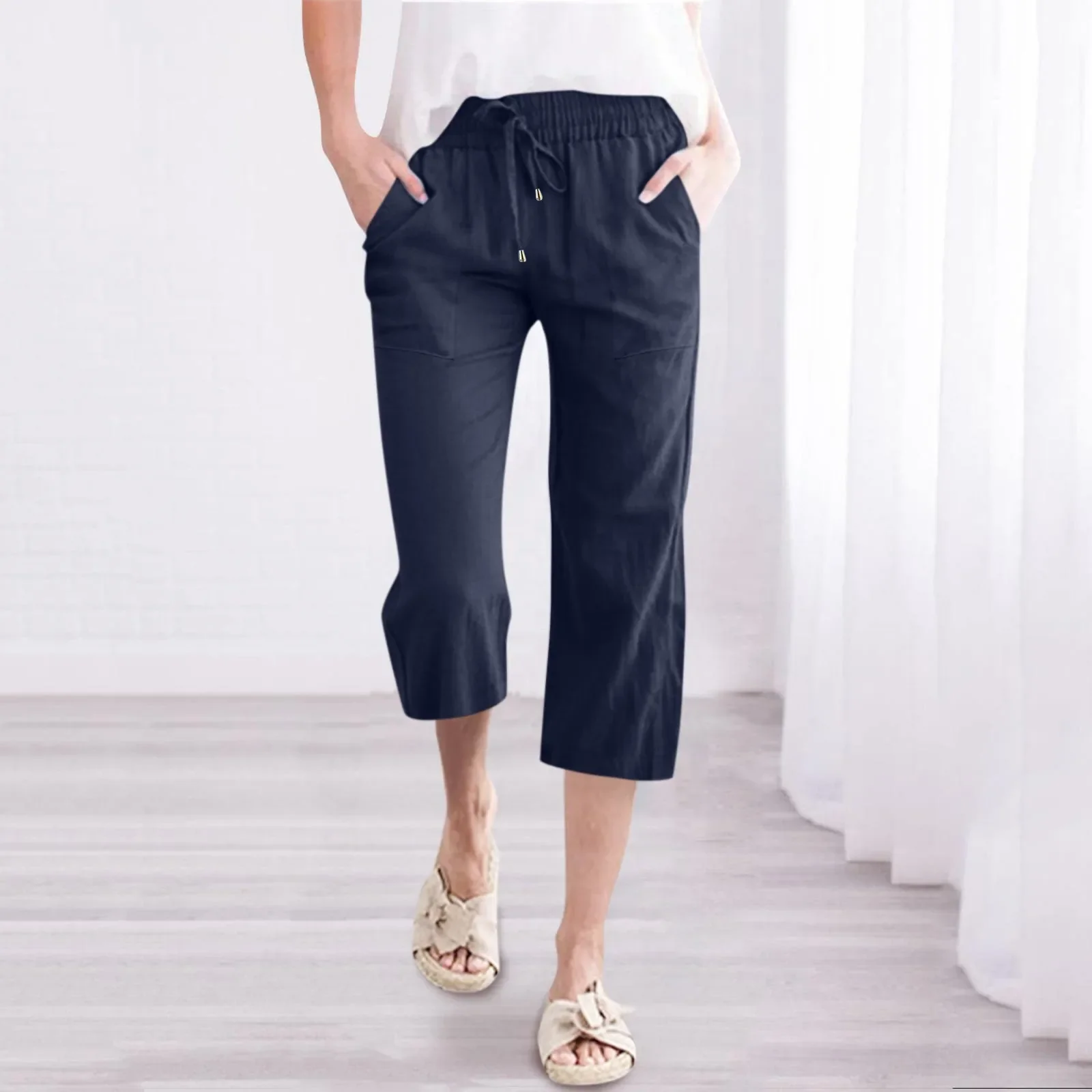 Pantalon Court Léger pour Femme - Image 3